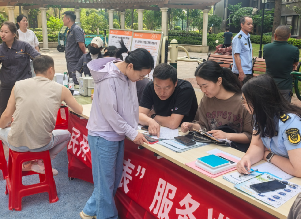 供水服务进社区,贴心关怀暖人心!